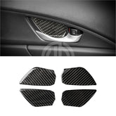 Honda Civic (2016–21) Carbon Fiber Inner Door Handle Protector Premium Fit